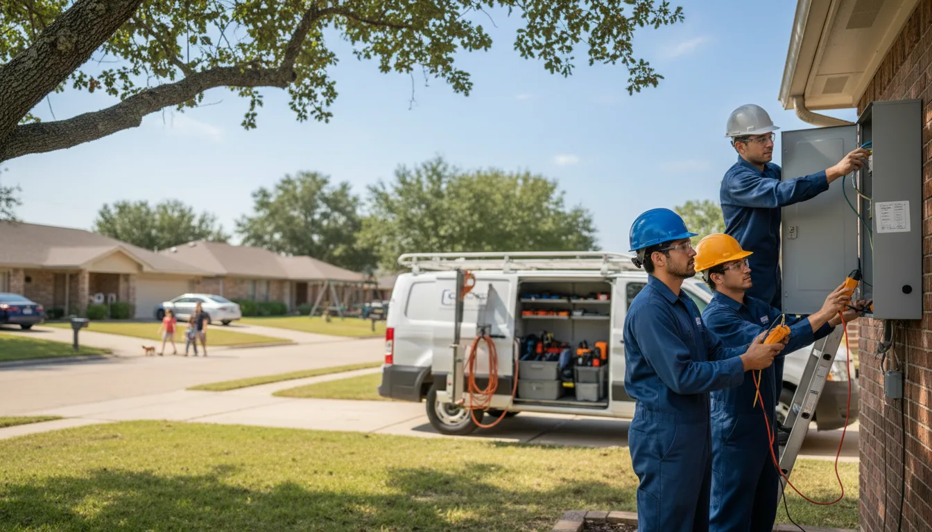 Certified electrician providing emergency electrical services in Hampton, MN